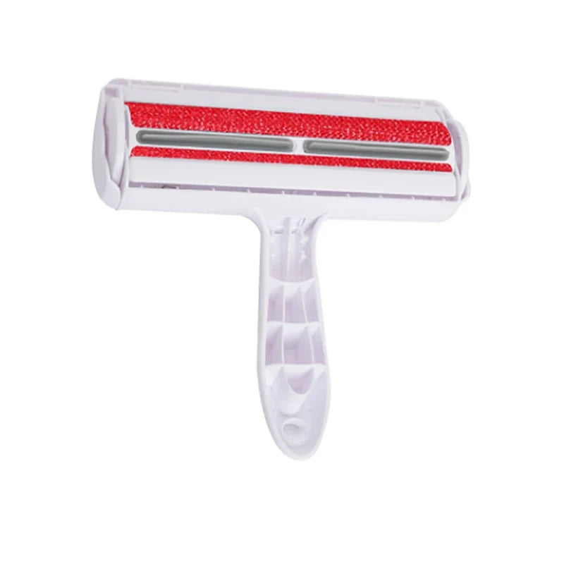 Pet hair remover for cats and dogs reusable self-cleaning cotton plush roller set suitable for beds sofas carpets cat beds
